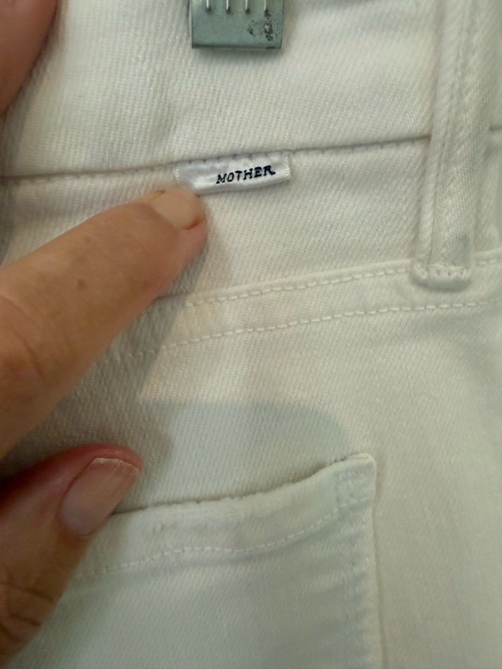 MOTHER White Skinny Jeans - Women’s Slim Fit - Picture 6 of 16